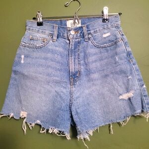 BDG A-Line High Rise Denim Shorts - Size 27